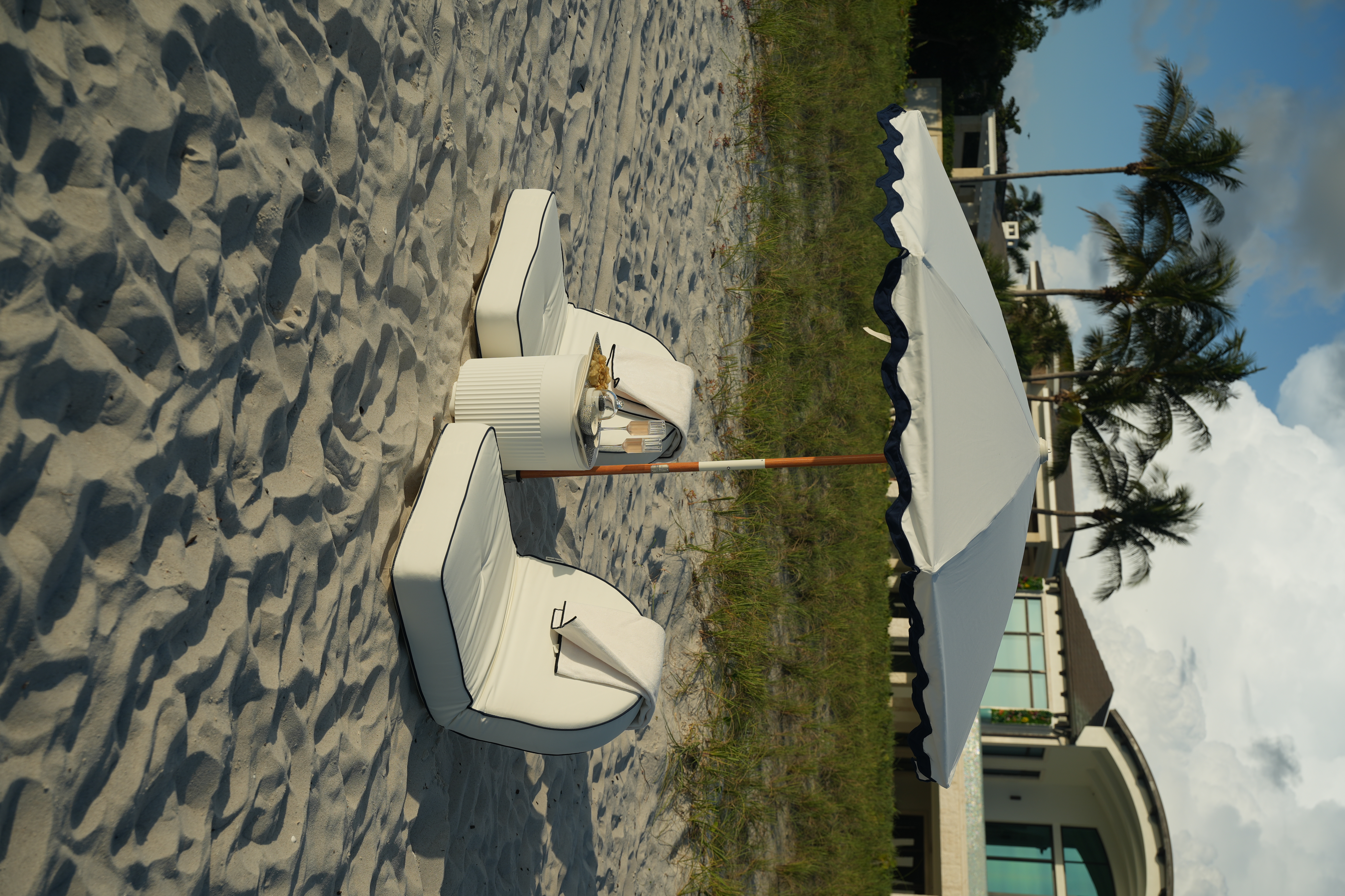 A styled setup on the Naples coastline